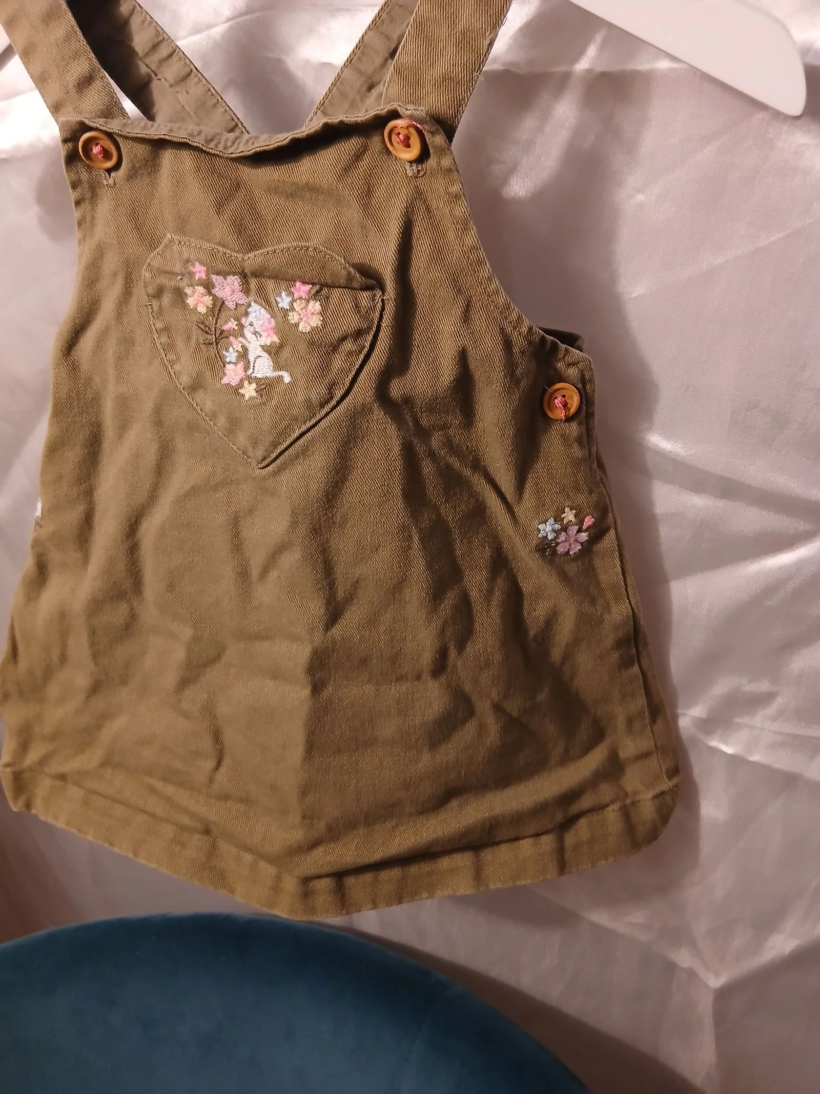 Khaki dress for girls, age 6 months, Sergent Major – photo 3